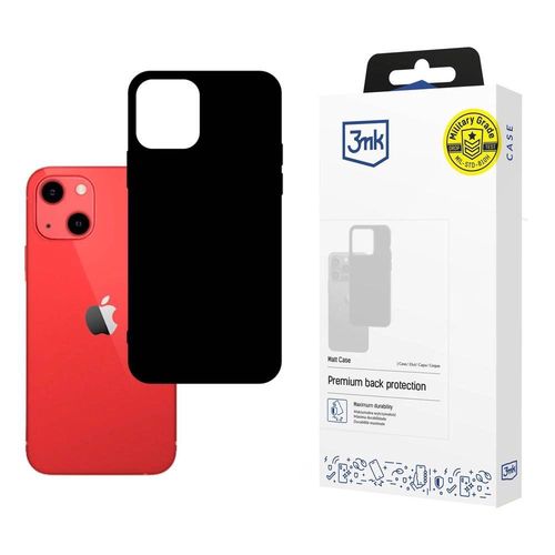 Case for iPhone 13 mini series 3mk Matt Case - black, 3mk Protection 5903108407137 5903108407137