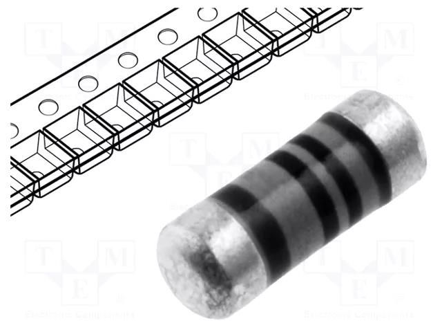 Resistor: thin film; SMD; 0204 MiniMELF; 2.7kΩ; 250mW; ±1% VISHAY SMM02040C2701FB300