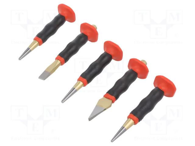 Kit: chisels; 5pcs. RENNSTEIG REN.4211020