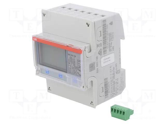 Counter; digital,mounting; for DIN rail mounting; three-phase ABB B24-352-100