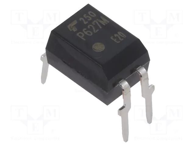 Optocoupler; THT; Ch: 1; Uinsul: 5kV; Uce: 300V; DIP4; 150mA TOSHIBA TLP627M-E-O