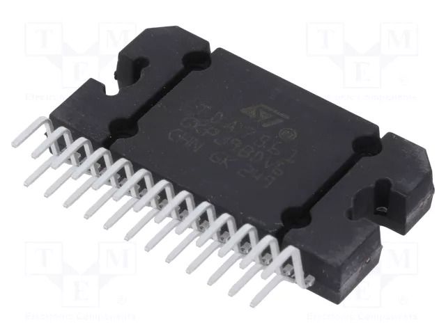 IC: audio amplifier; 400kHz; Pout: 60W; I2C; stereo; 8÷18VDC; Ch: 4 STMicroelectronics TDA7561