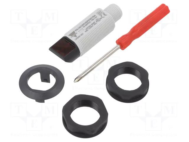 Sensor: photoelectric; Range: 0÷4m; PNP; DARK-ON,LIGHT-ON; 100mA CARLO GAVAZZI PA18CRP40PAM1SA