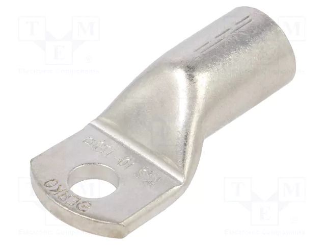 Tip: ring tube; M10; 120mm2; crimped; for cable; tinned; copper ERKO KCS-10-120/1