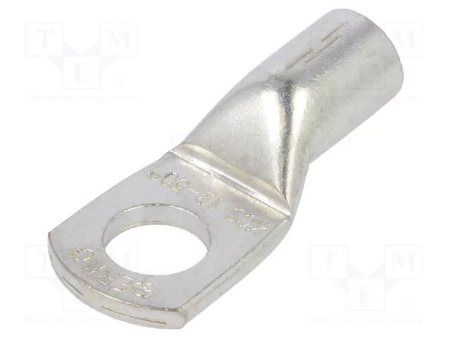 Tip: ring tube; M12; 50mm2; crimped; for cable; tinned; copper; 13mm ERKO KCS-12-50/1