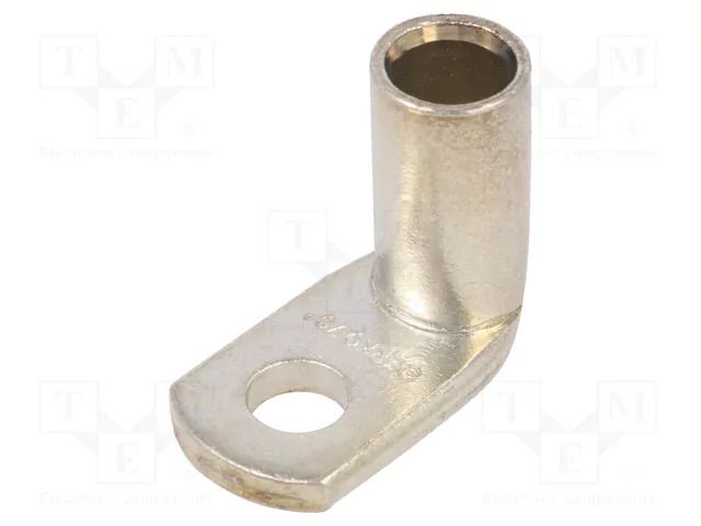 Tip: ring tube; M10; 70mm2; crimped; for cable; angled 90°; tinned ERKO KCS90-10-70/10