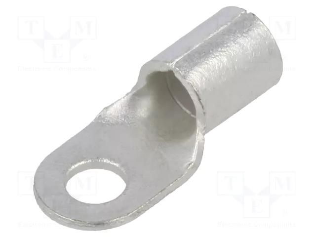 Tip: ring; M5; 16mm2; crimped; for cable; tinned; copper; 5.3mm ERKO KOA-5-16/100