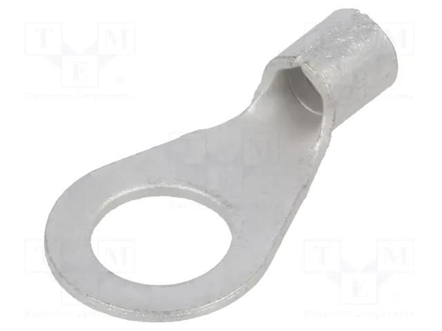 Tip: ring; M8; 4÷6mm2; crimped; for cable; tinned; copper; 8.5mm ERKO KOA-8-6/100
