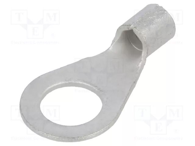 Tip: ring; M8; 4÷6mm2; crimped; for cable; tinned; copper; 8.5mm ERKO KOA-8-6/100
