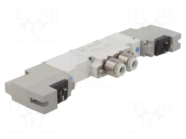 Electromagnetic valve; 2÷7bar; aluminium; HNBR caoutchouc; IP65 SMC SY53205YOC6FQ