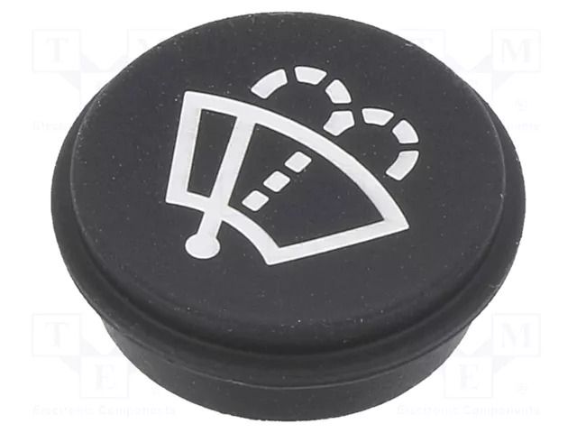 Button; round; Ø21mm; black; 09 EAO 09-0S12.0087