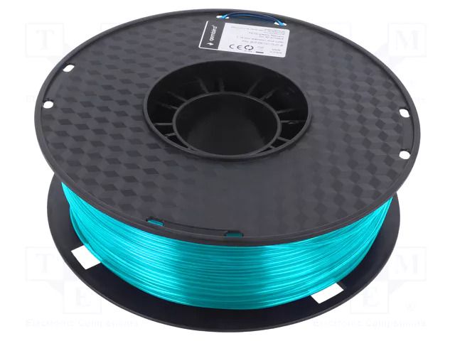 Filament: PET-G; 1.75mm; blue; 220÷260°C; 1kg GEMBIRD 3DP-PETG1.75-01-B
