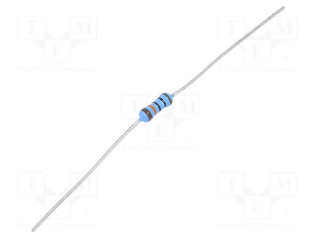 Resistor: thin film; THT; 100kΩ; 600mW; ±1%; Ø0.6x28mm; Ø2.5x6.5mm VISHAY MRS25000C1003FC100