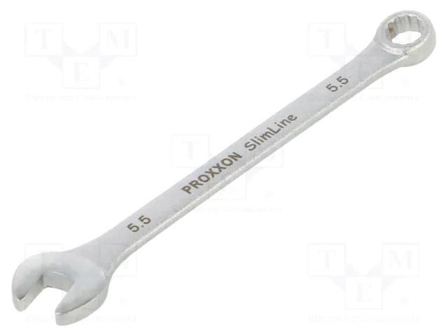 Wrench; combination spanner; 5.5mm; Overall len: 93mm; SlimLine PROXXON PR23905