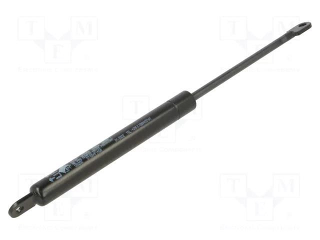 Gas spring; mounting holes; L: 265mm; Øout: 15mm; Piston diam: 6mm PNEUMAT ST-100-50N-D6