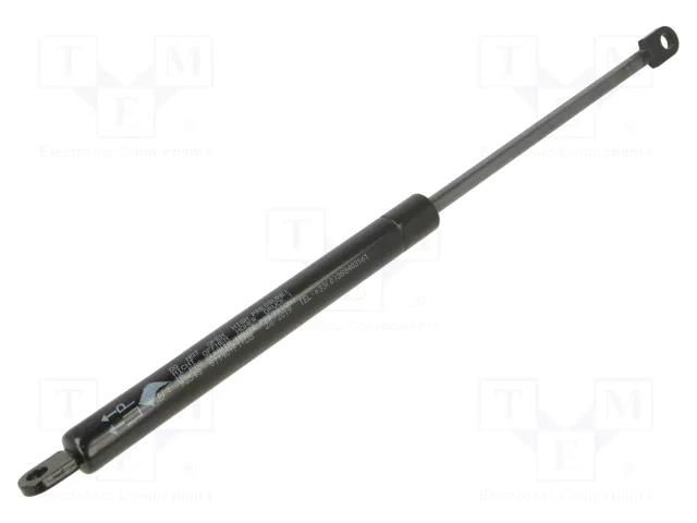 Gas spring; mounting holes; L: 365mm; Øout: 18mm; Piston diam: 8mm PNEUMAT ST-140-150N-D8