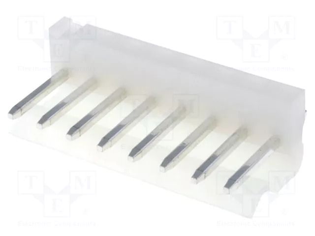 Connector: wire-board; socket; male; PIN: 8; 7A; 250V; straight; THT JOINT TECH A3960WV-08P