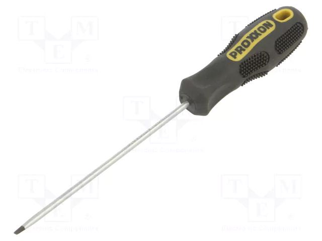 Screwdriver: standard; slot; 3x0.5mm; Blade length: 100mm PROXXON PR22010