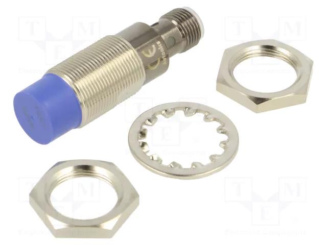 Sensor: inductive; 0÷14mm; 10÷30VDC; M18; Connection: M12 male AUTONICS PRDCMT18-14DC-I