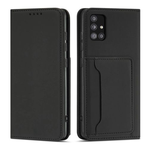 Magnet Card Case Case for Samsung Galaxy A13 5G Pouch Wallet Card Holder Black, Hurtel 5907769342554 5907769342554