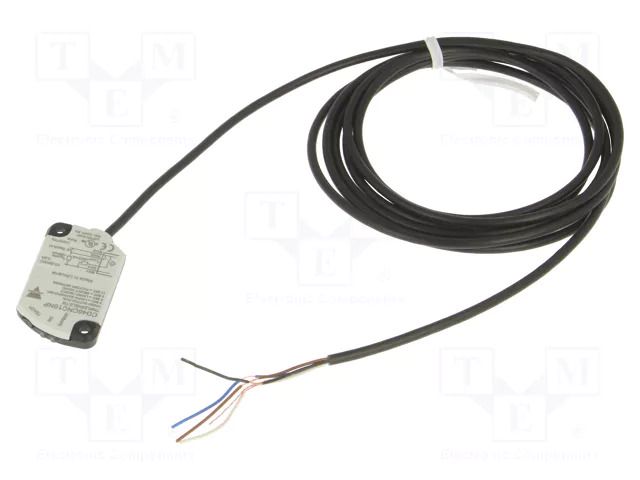 Sensor: capacitive; Range: 1÷10mm; OUT: NPN / NO / NC; 2m; PBT; 0.2A CARLO GAVAZZI CD46CNC10NP