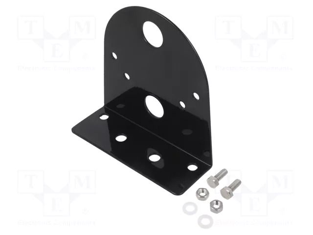 Wall mounting element; black AUER SIGNAL JA-822200900