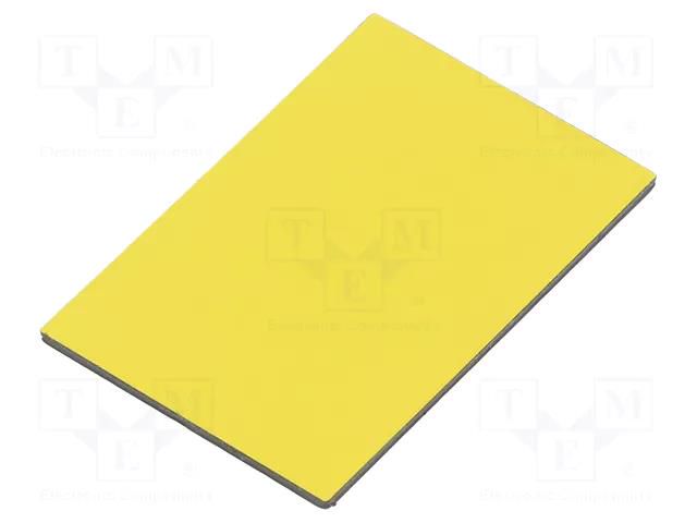 Label; Harmony XB4; white,yellow; 18x27mm SCHNEIDER ELECTRIC ZBY5102