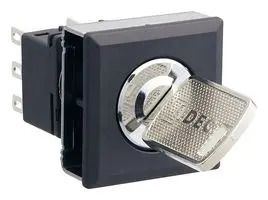 KEY OPERATED SW, SPDT, 0.1A, 125V, 90DEG LBW7K-2ST1B