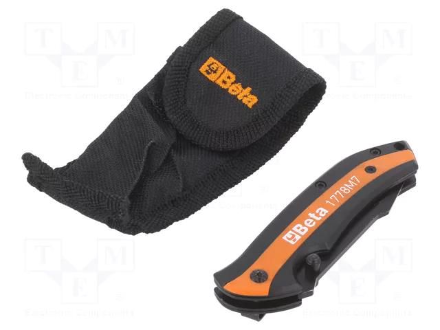 Knife; Material: stainless steel; folding BETA BE1778M7