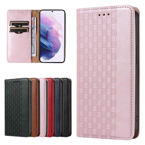 Magnet Strap Case Case for Samsung Galaxy S22 + (S22 Plus) Pouch Wallet + Mini Lanyard Pendant Pink, Hurtel 5907769342165 5907769342165