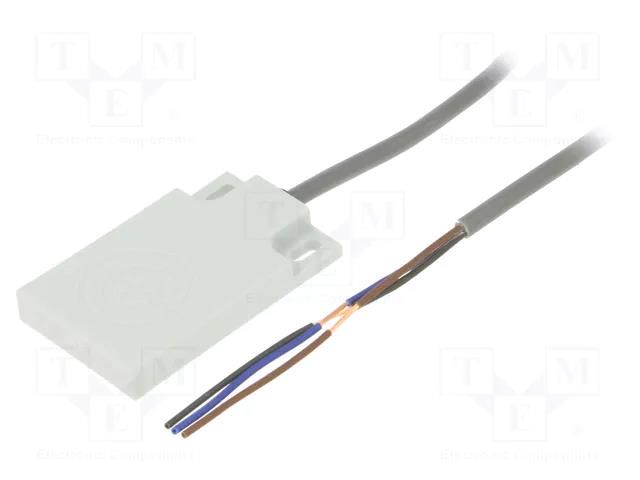 Sensor: capacitive; Range: 6mm; OUT: NPN / NO; Usup: 10÷30VDC; 2m CARLO GAVAZZI CD50CNF06NO