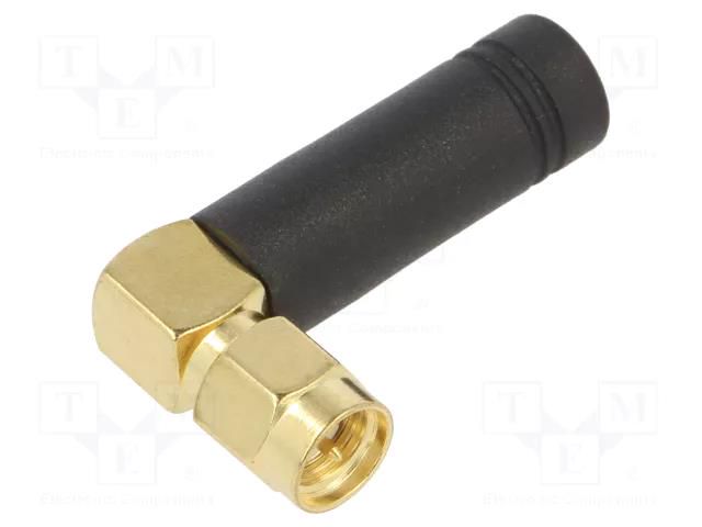 Antenna; ISM,LoRa,RF,SIGFOX,ZigBee; 2.2dBi; angular,twist-on 2J Antennas 0C15868C884GSMA