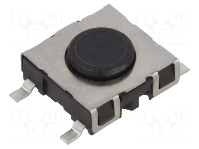 Microswitch TACT; SPST-NO; Pos: 2; 0.05A/42VDC; SMD; 1.8N; 4.7mm SCHURTER 1241.1600.11