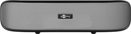 SoundBar, black - stereo speaker with Plug & Play and AUX input 95041