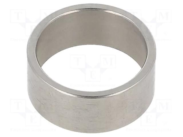 Spacer sleeve; 8mm; cylindrical; stainless steel; Out.diam: 19mm ELESA+GANTER GN-609.5-16-19-8