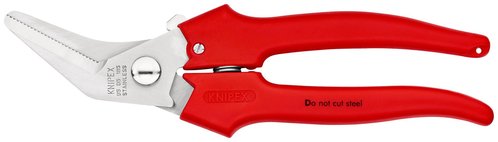 KNIPEX 95 05 185 Combination Shears plastic coated 185 mm 95 05 185 4003773060277