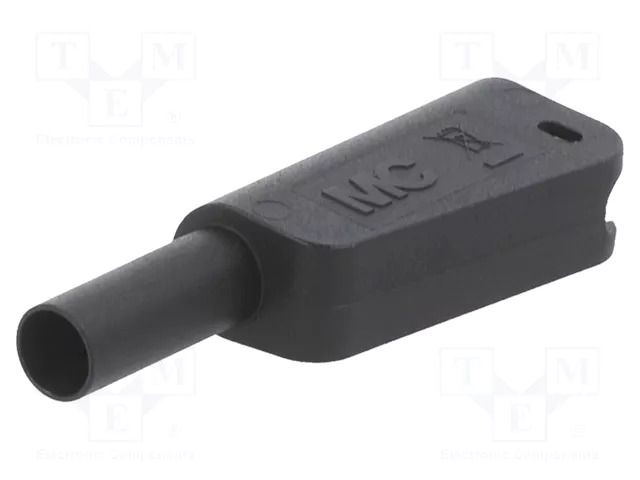 Accessories: case; 19A; black; 55.4mm; for banana plugs STÄUBLI KT-SL-4-39-21