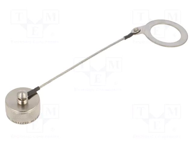 Protection cover; MIL-DTL-38999 Series III; size 13; silver AMPHENOL AIR D38999/33F13N