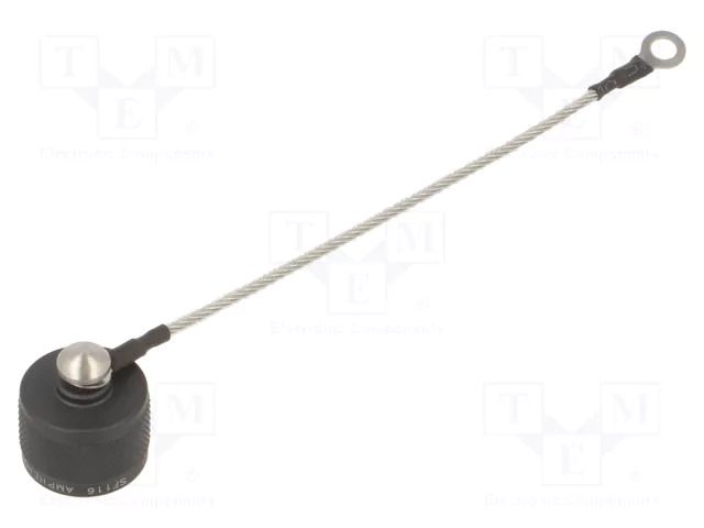 Protection cover; MIL-DTL-38999 Series III; size 9; black AMPHENOL AIR D38999/33Z9R