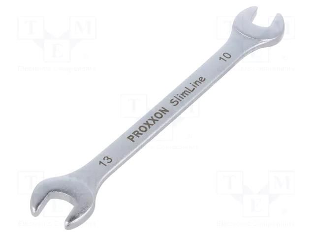 Wrench; spanner; 10mm,13mm; Chrom-vanadium steel; SlimLine PROXXON PR23838