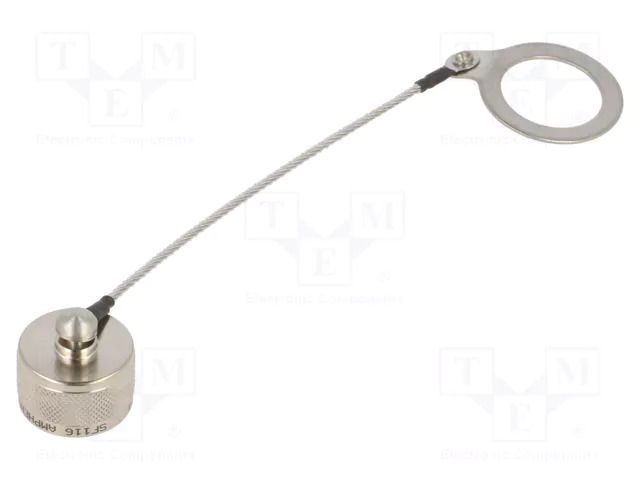 Protection cover; MIL-DTL-38999 Series III; size 11; silver AMPHENOL AIR D38999/33F11N