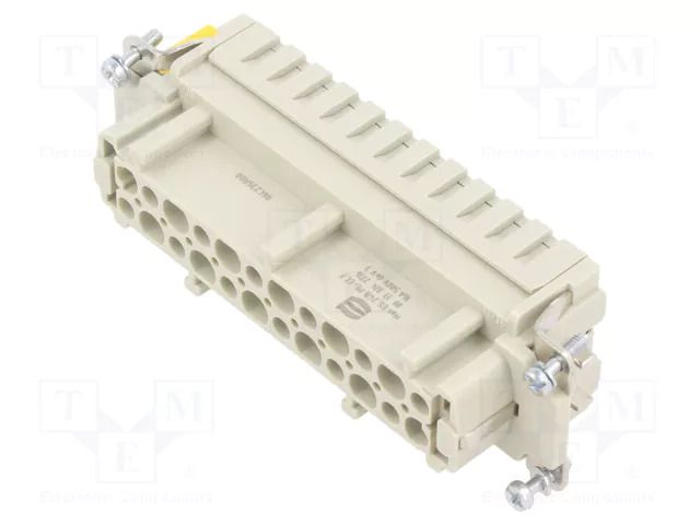 Connector: HDC; contact insert; female; 16A; 500V; Han® ES; PIN: 24 HARTING 09330242776