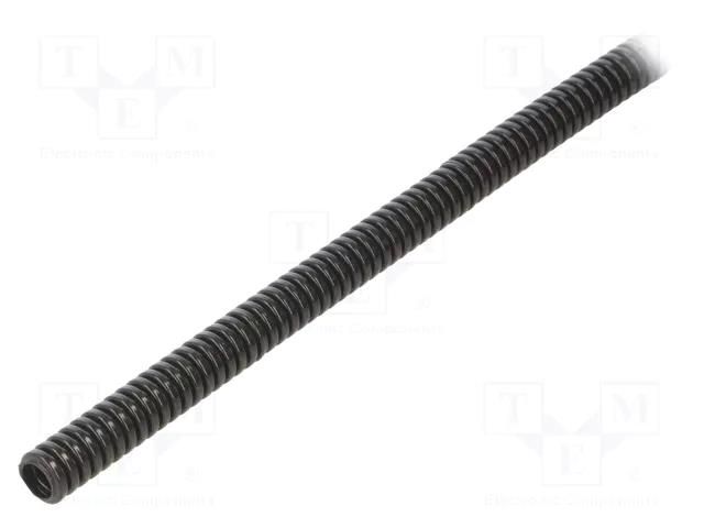 Protective tube; Size: 7.5; polyamide; black; PA6S; Øint: 6.7mm ANAMET EUROPE AN-8013070
