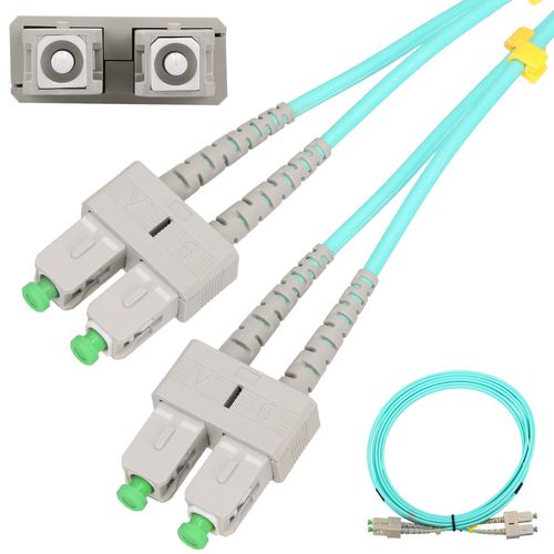 Extralink SC/APC-SC/APC | Patchcord | Multi Mode, OM3, Duplex, 3mm, 5m, EXTRALINK EX.1292 5902560361292