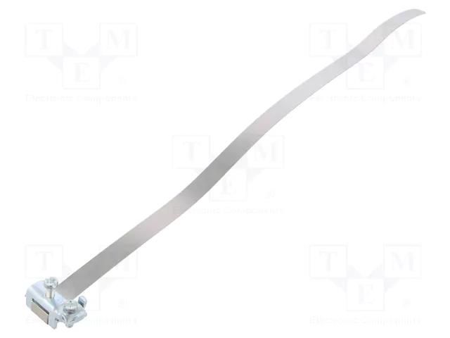 Ground strap clamp; 9.7÷168.3mm; 2.5÷16mm2,2.5÷25mm2 Amphenol FTG 903NI