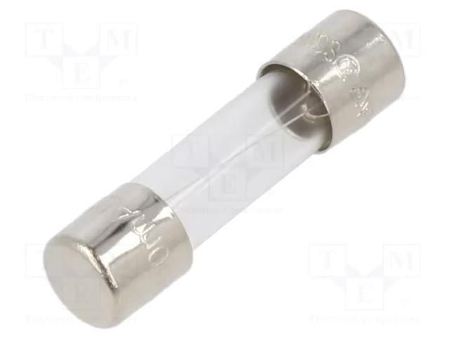Fuse: fuse; 500mA; 250VAC; time-lag; cylindrical,glass; 5x20mm EATON/BUSSMANN BK1-S506-500-R