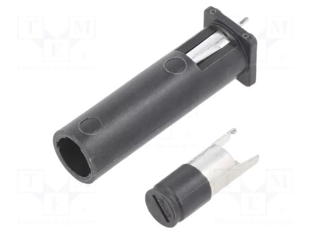 Fuse holder; THT; 6.3x32mm; -40÷85°C; 16A; thermoplastic; UL94V-0 EATON/BUSSMANN BK-HBW-I-R