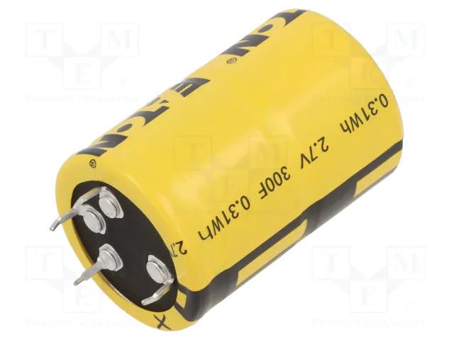 Supercapacitor; SNAP-IN; 300F; 2.7VDC; -5÷10%; Ø35x53mm; 4.5mΩ EATON ELECTRONICS XV3550-2R7307-R