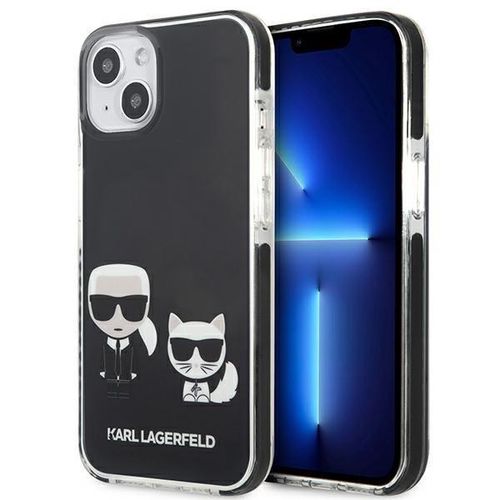 Karl Lagerfeld KLHCP13STPEKCK iPhone 13 mini 5,4" hardcase czarny/black Karl&Choupette, Karl Lagerfeld 3666339048563 3666339048563