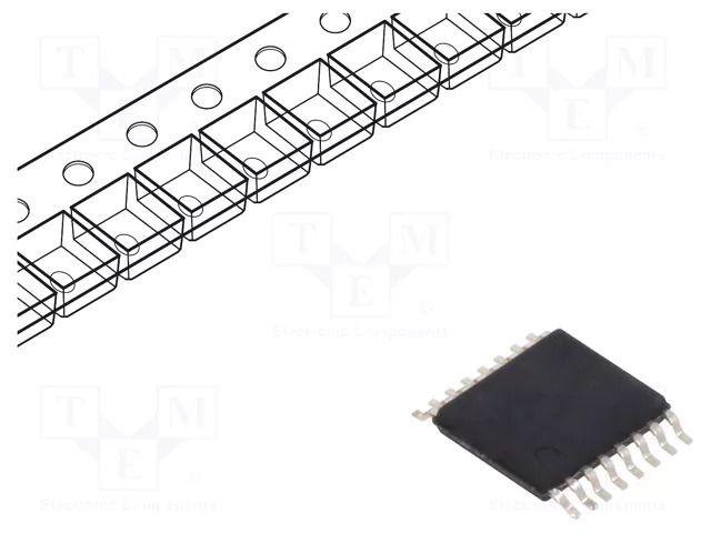 IC: digital; D-latch transparent; Ch: 8; CMOS,TTL; 1.2÷3.6VDC; SMD NEXPERIA 74LVC573APW.118